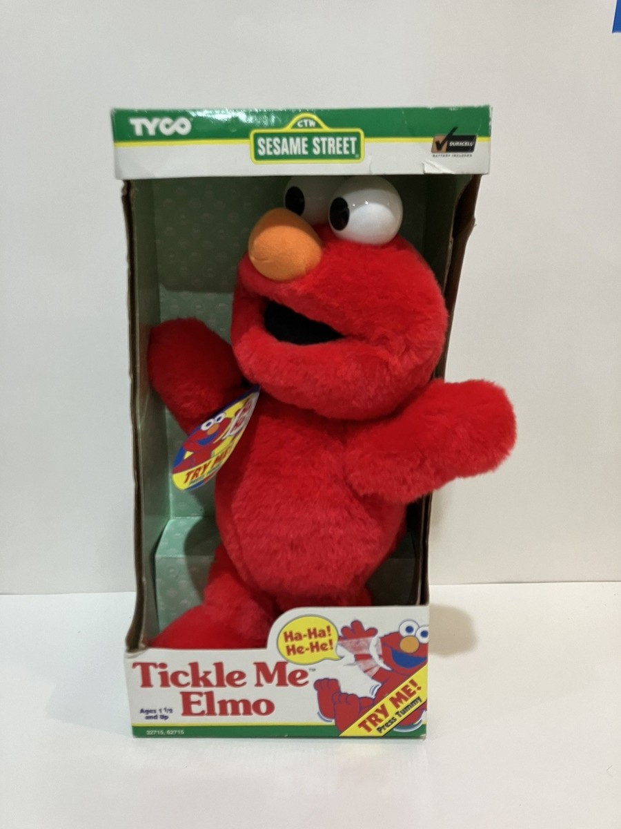 Vintage 1997 Tickle Me Elmo Doll Original Tyco Plush - NEW IN BOX