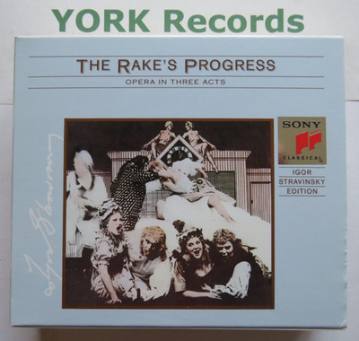STRAVINSKY - The Rake's Progress STRAVINSKY Royal Phil Orch - Ex 2 CD Set Sony