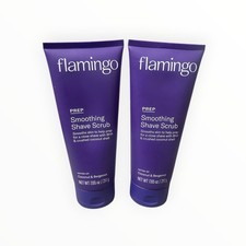 Lot of 2 FLAMINGO SMOOTHING SHAVE SCRUB 7.65OZ