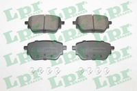 LPR Bremsbelagsatz Scheibenbremse 05P2132 FüR Mercedes Klasse W177 V177 CLA C118