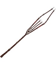 Vorderzeug aus Leder mit Gummibändern und abnehmbarem Martingal Sartore 