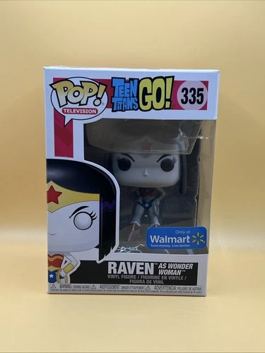 Funko Pop! Vinyl: DC Universe - Raven - (as Wonder Woman) (Blue , Red , White) -