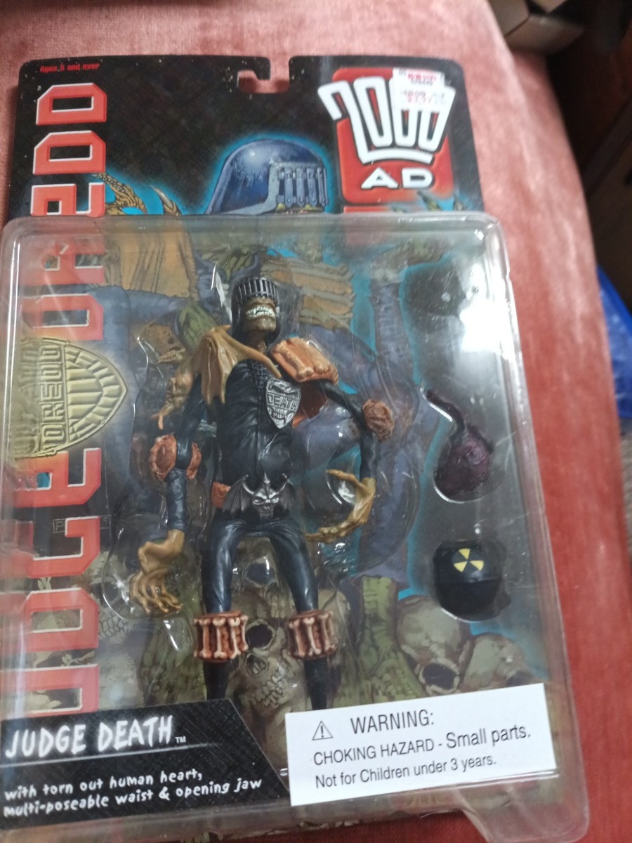 Judge Death Figure MOC 2000 AD Series 1 ReAction 1999 for sale