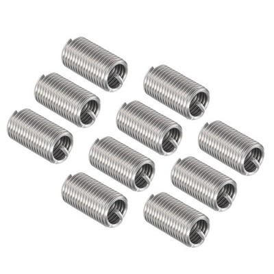 10pcs 1/2-13 UNC 3.0D Wire Thread Repair Insert Helical Type Coiled