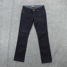 Paige Blue Heights Jeans Womens 27 Dark Wash Skinny Low Rise Premium Denim USA