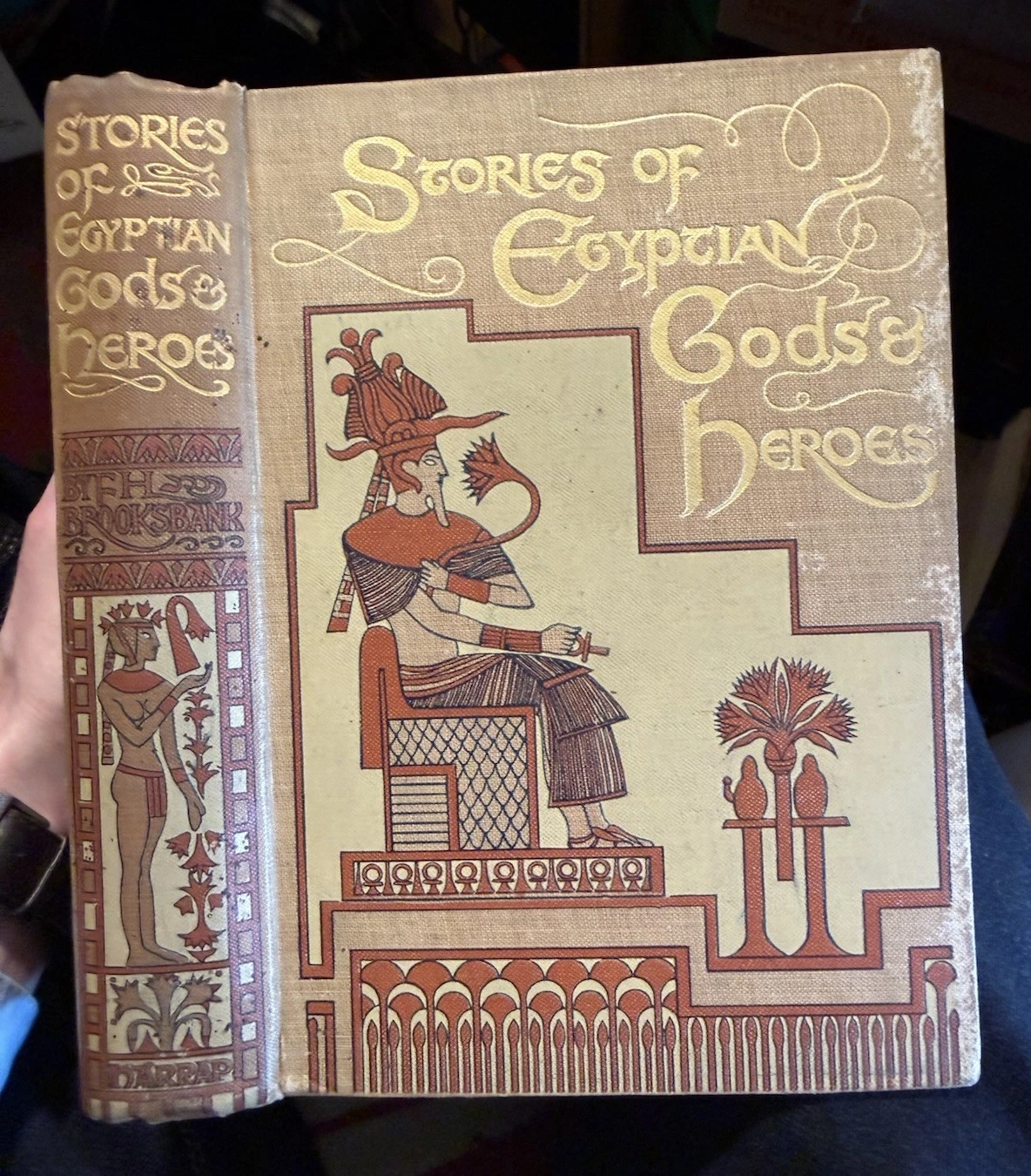 1914 Stories of Egyptian Gods and Heroes : Brooksbank