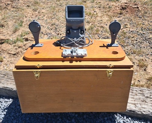 Vintage MCM Zeiss Ikon Moviescope 8mm/16mm Movie Editor W/Storage Germany
