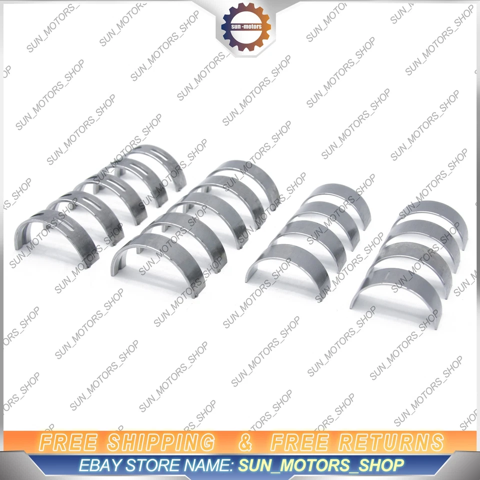 Juego de carcasa de cojinete de varilla de cigüeñal y conector STD para VW Tiguan Audi A3 A4 2.0T Foto 3 de 4