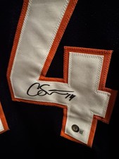 Courtland Sutton Autographed #14 Denver Broncos Custom Jersey BAS Witness COA