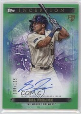 2024 Inception Base Rookie and Emerging Stars Green /125 Sal Frelick Auto b4d