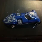 1969 Hot Wheels Twin Mill Blue Car Mattel 1:64 Diecast Metal Toy Vintage