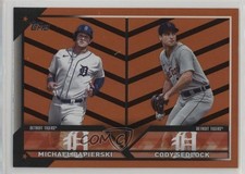 2023 Topps Update Orange & Black Foil Cody Sedlock Michael Papierski #US262 0q1p