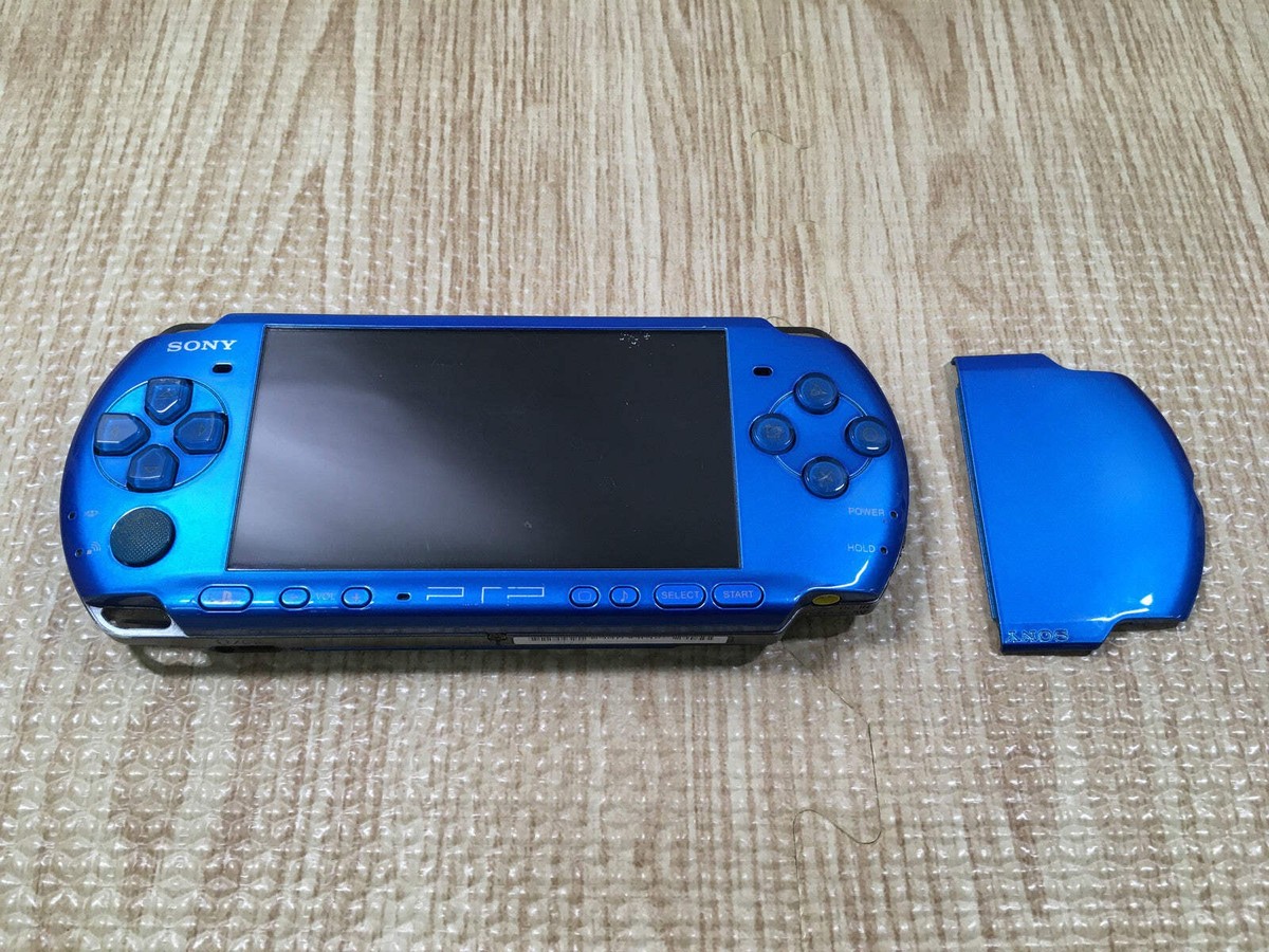 GD8688 With Defects - PSP-3000 VIBRANT BLUE SONY PSP Console Japan