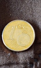 Moneta da 1 centesimo Tedesca RARA. Coniata con metallo oro