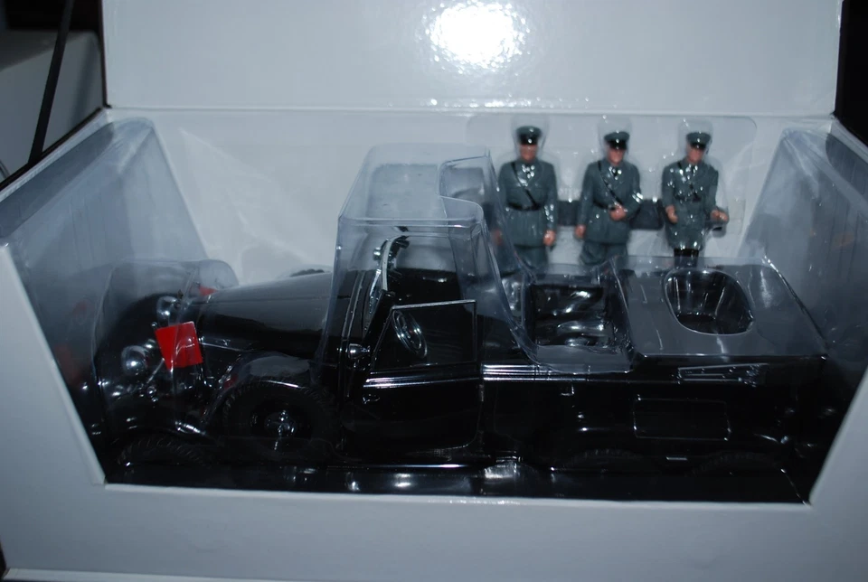 PREMIER MINIATUR BY SIGNATURE MODELS MERCEDES BENZ G4 NOIRE 1938 REF PM-38202 - Photo 4/4