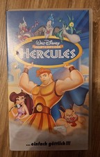 VHS Walt Disney Meisterwerke Hercules PAL 07083 mit Hologramm + Einleger
