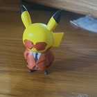 Pokémon Pikachu Figurine Yellow Character in Suit with Sunglasses Animation — photo 1