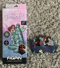 FiGPiN - Ariel #1815 DISNEY PRINCESS *Quest Rare* *AP (Artist Proof)*