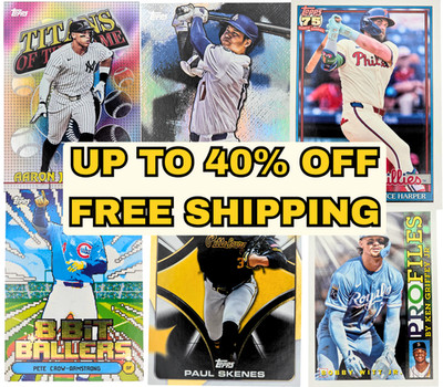 2026 Topps Baseball Parallels & Inserts - Pick Your Card