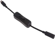 Usb-Extension Cable with Inline On/Off Switch - 0.65 foot 7.87 inches Power...