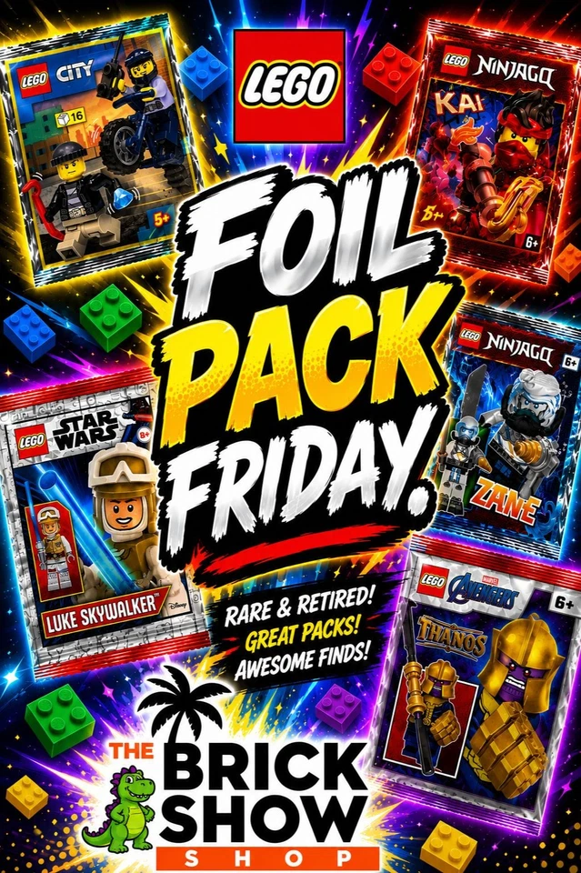 LEGO Foil Pack Friday!! All Themes!