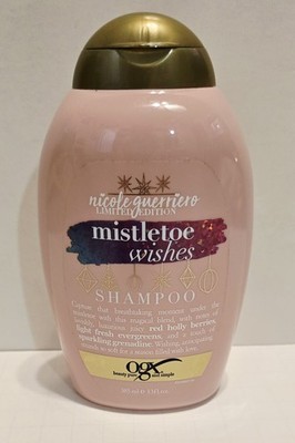 OGX Nicole Guerriero Limited Edition Mistletoe Wishes Shampoo 13 FL Oz NEW 