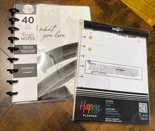 Happy Planner "Do What You Love" Notebook Planner Undated 7 X 9.25" New.