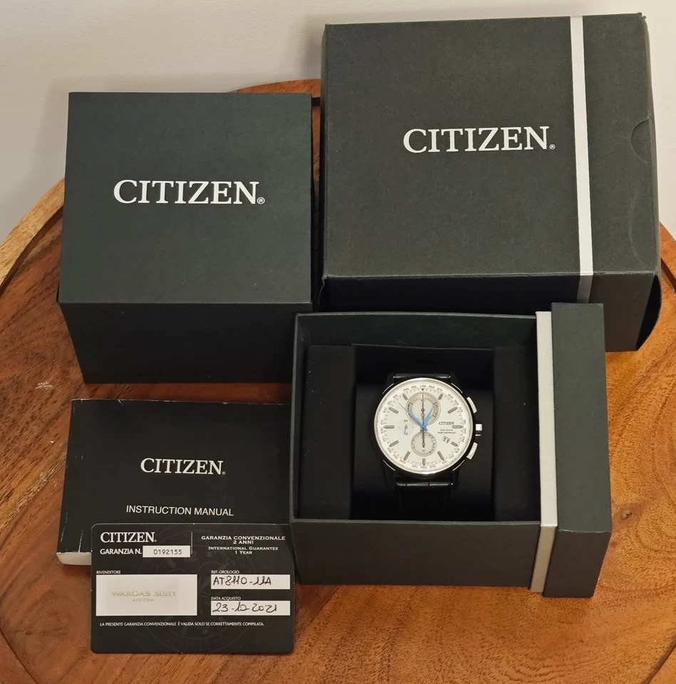 Orologio Citizen Radiocontrollato Acciaio ref.AT8110-11A - Immagine 2 di 4