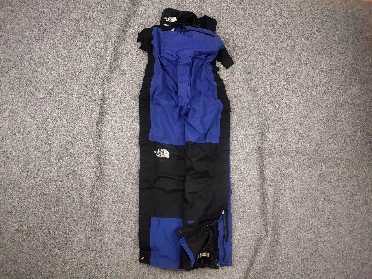 Vintage 90's The North Face Mountain Light Full Zip GORE-TEX Blue Overall Pants