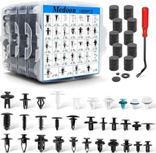 1101PCS Car Retainer Clips Kit w/Tool – 32 Sizes for Ford GM Toyota Honda BMW