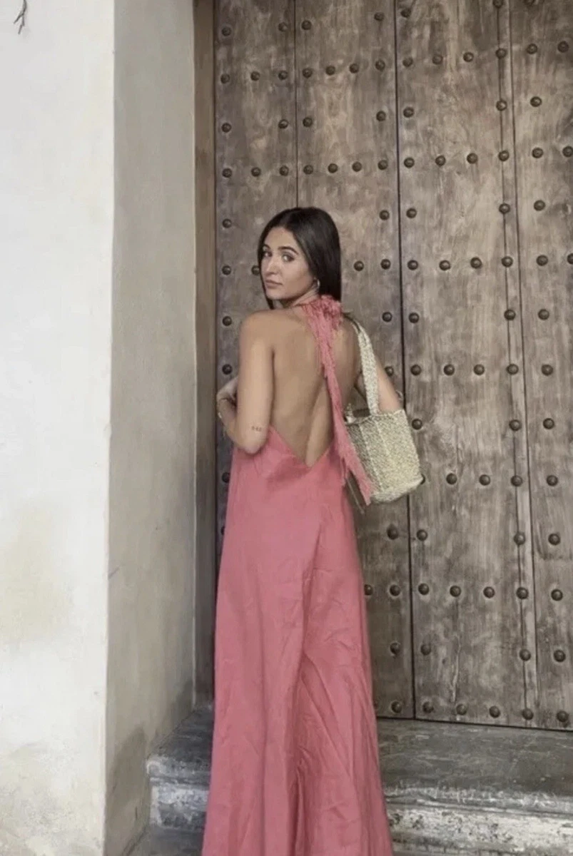 Zara Linen Dresses for Women for sale - eBay