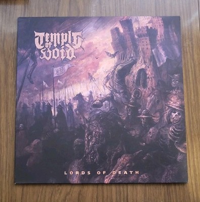 Temple Of Void - Lords Of Death Vinyl LP Record Purple/Yellow Swirl 2017 NM