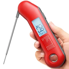 Professional Meat Thermometer Digital, Ultra-Fast 0.5 Sec Instant Read