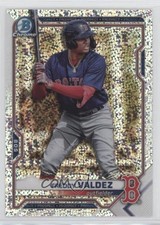 2021 Bowman Draft Chrome Sparkle Refractor Freddy Valdez #BDC-96 1og