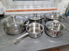 Topfset Edelstahl Berndes - nicht für Indukt...