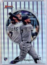 2019 Bowman's Best 1999 Franchise Favorites Brendan Rodgers #99FF-BR ROCKIES