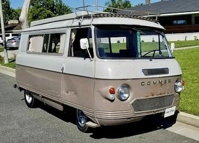 Vintage Commer van