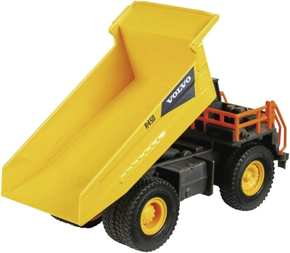 Camion Volvo Rigid Hauler in Metallo 20 cm con Luci e Suoni Majorette - Immagine 4 di 4