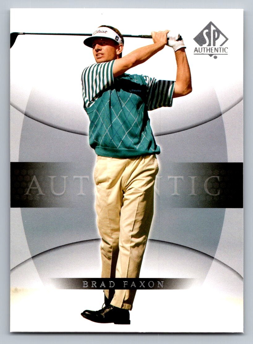 2004 UPPER DECK SP GOLF CARD #8 BRAD FAXON