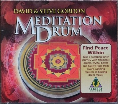 David & Steve Gordon - Meditation Drum (CD, Album) (Very Good Plus (VG+))