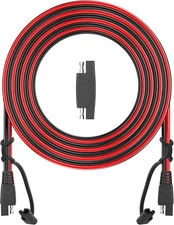 OYMSAE 12Feet SAE to Extension Cable Quick Disconnect 12FT(16AWG), 1 Pack 