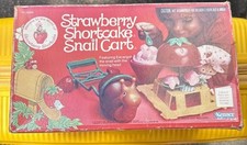 Strawberry Shortcake Vintage Snail Cart NRFB NEW