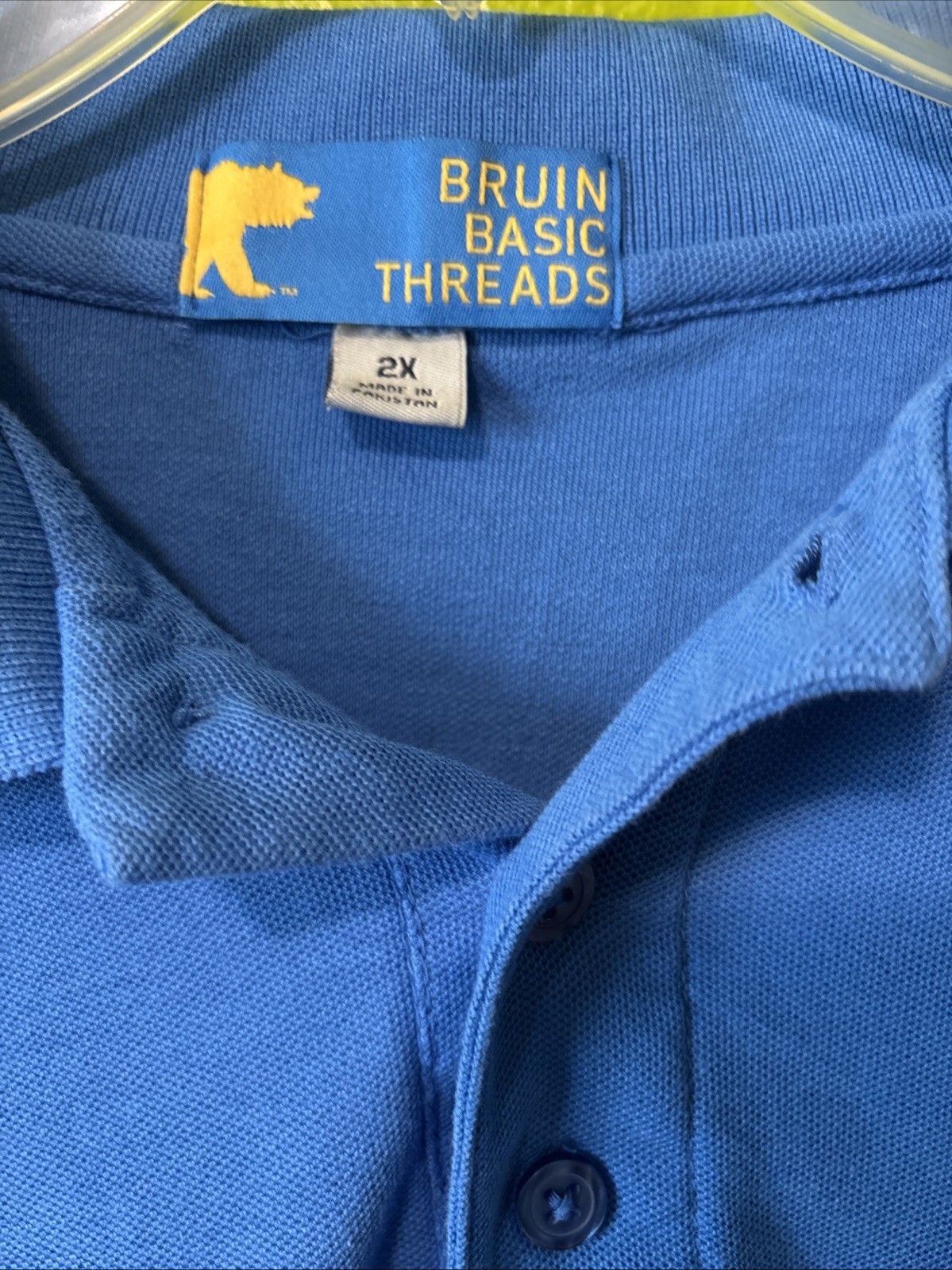 BRUIN BASIC THREADS Blue UCLA 2XL Short Sleeve Ov… - image 7