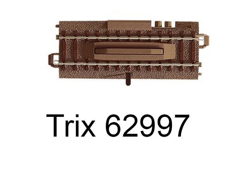 TRIX Rail dételeur voie C électrique et manuel 64,2 mm - Trix 62997 - Photo 1/1