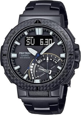 CASIO PRO TREK PRW-73XT-1JF ANGLER LINE Titanium Band Solar Radio Watch Japan 