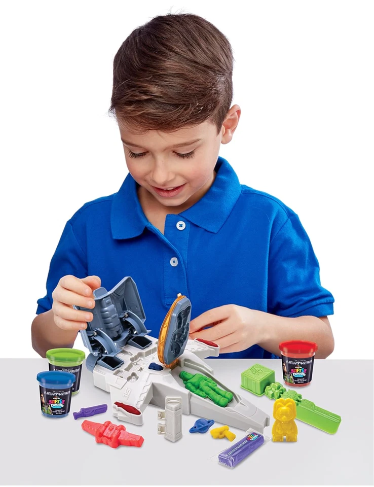 迪士尼皮克斯光年XL15宇宙飞船Softee面团建模玩具套装Play-Doh — 第 2/4 张图片