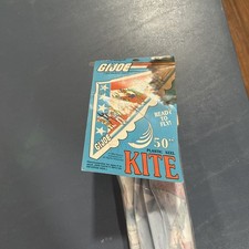 Vintage 1984 Hasbro Hi-Flier G.I. Joe 50" Keel-Style Plastic Kite original pack