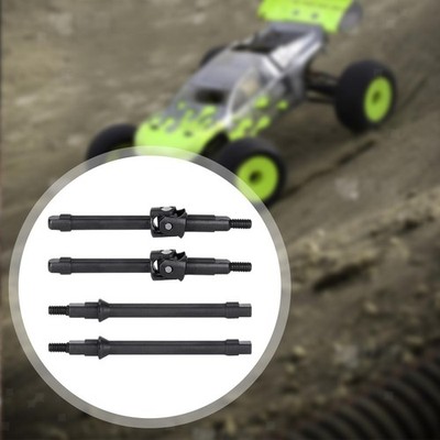 4x RC Welle Achse U Gelenk leicht schwarz für 1/30 Axial SCX30 Umbau