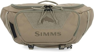 Simms Tributary Hip Pack   Tan, 5L Lightweight Fishing Waist Pack