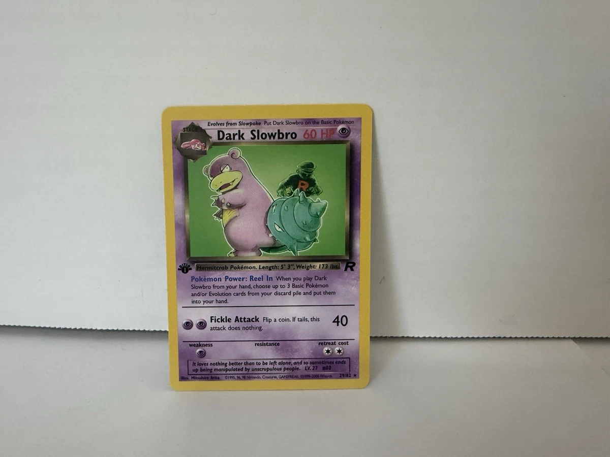 Dark Slowbro Pokémon TCG Cards for sale | eBay